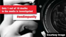 Kampanja Međunarodne federacije novinara (IFJ) #endimpunity