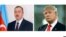 Azərbaycan prezidenti İlham Əliyev və ABŞ prezidenti Donald Tramp