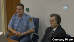 Milan Babić u sudnici. Izvor: ICTY