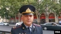 Daxili İşlər Nazirliyinin Kütləvi İnformasiya Vasitələri ilə iş və İctimaiyyətlə əlaqələr şöbəsinin rəisi Elşad Hacıyev