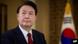 资料照：韩国总统府2024年2月7日发布的总统尹锡悦的照片。