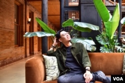 Unit 9创意总监卢德昕 (美国之音/施淳仁)