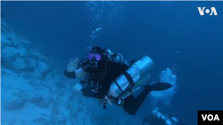 Симона Трповска од Охрид на 24-ти декември лани успеа да се спушти дури до 102 метри длабочина во Црвеното море во Египет