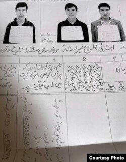 维吾尔三兄弟阿迪力·吐尔逊、阿布杜哈力克·吐尔逊和阿卜杜萨拉姆·吐尔逊 (拉苏律师提供）