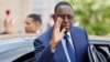 L'ancien président sénégalais Macky Sall quitte le palais de l'Élysée à Paris, le 23 juin 2023. AFP / Ludovic Marin
