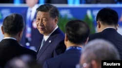 中国领导人习近平出席加州旧金山APEC峰会。（2023年11月17日）