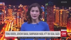 Laporan VOA untuk CNN Indonesia: Bertolak ke AS, Jokowi Bakal Bahas Hasil KTT OKI dengan Biden