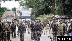 জনজাতি দাঙ্গা বিধ্বস্ত ভারতের মণিপুরে নতুন করে নিরাপত্তা বাহিনীর জঙ্গি দমন অভিযান শুরু।