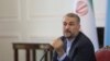 FILE - Iran's Foreign Minister Hossein Amir-Abdollahian speaks during a press conference in Tehran, Iran, Aug. 14, 2023. (West Asia News Agency via Reuters) 