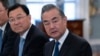Chinese Foreign Minister Wang Yi, right, listens during a bilateral meeting with Secretary of State Antony Blinken at the State Department in Washington, Oct. 27, 2023. President Joe Biden also met Friday with China’s top diplomat.