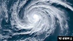 বঙ্গোপসাগরে সৃষ্ট ঘূর্ণিঝড় 'হামুন'। প্রতীকী ছবি।