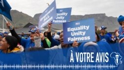 À Votre Avis : l'Afrique du Sud légifère pour accroître l'emploi des Noirs