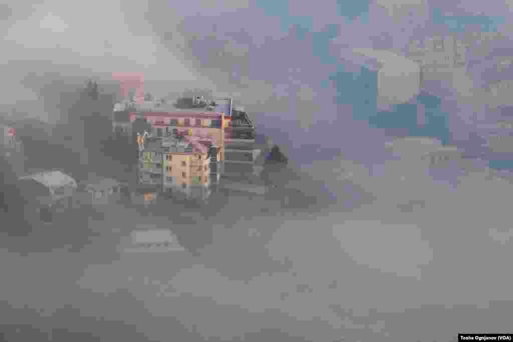 Skopje, North Macedonia, Pollution / Загадување на воздухот во Скопје