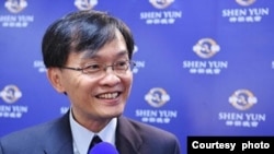 位于台北的前国防大学政战学院院长余宗基(照片提供:余宗基)