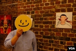 前中学视艺及通识科教师vawongsir (美国之音/郑乐捷)