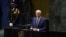 President Joe Biden addresses the 78th United Nations General Assembly in New York, Sept. 19, 2023.