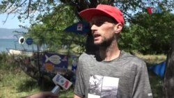 Контејнер во форма на риба за заштита на Охридското езеро