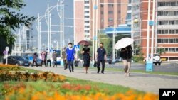 지난 6월 북한 평양. (자료 사진)