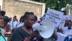 Fanm Angaje pou Ayiti Pran Lari Pòtoprens pou Reklame Lapè ak Sekirite