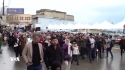 مامۆستایان و فەرمانبەران بەردەوامن لە خۆپیشاندان 