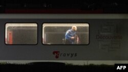 گروگان‌گیری در یک قطار در سوئیس. خبرگزاری فرانسه