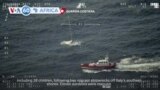 VOA60 Africa - Eleven people died, more than 60 missing, following two migrant shipwrecks in the Mediterranean 