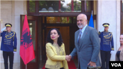 Edi Rama - Vjosa Osmani