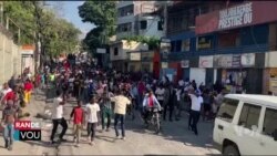 Moun Potoprens Pran Lari Dimanch 4 Fevriye pou Mande Depa PM Ariel Henry