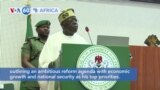 VOA60 Africa - Nigeria: President Tinubu presents $34.84 billion budget proposal – his first since coming to power