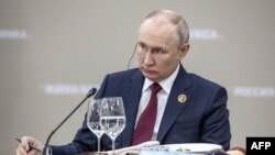 Rais wa Russia Vladimir Putin akiwa Saint Petersburg Julai 27, 2023. Picha na Valery SHARIFULIN / Wakala wa Picha Mwenyeji wa TASS / AFP.SSIA-AFRICA-DIPLOMACY