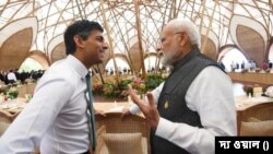 জি-২০ সামিট: ভারত থেকে ফিরে যুক্তরাজ্যে বিরোধীদের কঠোর প্রশ্নের মুখে প্রধানমন্ত্রী ঋষি সুনাক