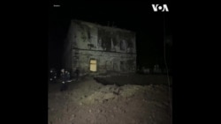 俄罗斯导弹袭击哈尔科夫 造成一人受伤 