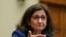 Minouche Shafik, présidente de l'université de Columbia, lors d'une audition à la Chambre des représentants, Washington, le 17 avril 2024.