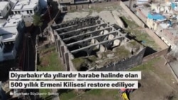 Diyarbakır’daki 500 yıllık Ermeni Kilisesi restore ediliyor