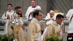  የሮማው ካቶሊክ አቡን ፍራንሲስ በሮም፣ ጣሊያን፤ እአአ መጋቢት 29/2024