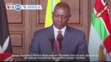 VOA60 Africa - Kenya's president Ruto dismisses almost entire government
