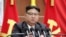 In this photo provided by the North Korean government, North Korean leader Kim Jong Un delivers a speech during a year-end plenary meeting of the ruling Workers’ Party, which was held between Dec. 26, and Dec. 30, 2023, in Pyongyang, North Korea. 