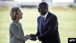 የአውሮፓ ኮሚሽን ፕሬዝደንት ኡርሰላ ቮን ደር ላየን፣ የኬንያ ፕሬዚዳንት ዊሊያም ሩቶ