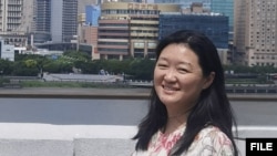 卢思位律师的妻子张春晓女士 （资料照片）