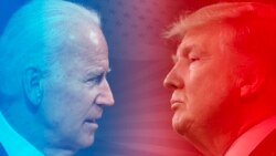 Bầu cử Tổng thống Mỹ: Đương kim Tổng thống Joe Biden (đảng Dân chủ) và cựu Tổng thống Donald Trump (đảng Cộng hòa) có cuộc tranh luận đầu tiên trên CNN, 27/6/2024.
