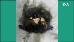 Капењето во студени води во Лапонија се секојдневие за Бети Котовчевска од Ресен