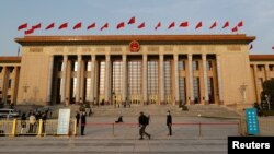 资料照：北京的人民大会堂 