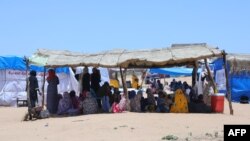 በቻድ ከሚገኙ የፍልሰትኞች መጠለያዎች አንዱ (ፎቶ ፋይል፣ ኤኤፍፒ)