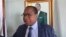 FILE - Mthuli Ncube Zimbabwe’s finance minister speaking to reporters in Harare in this file picture. (Columbus Mavhunga/VOA)