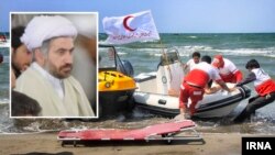 ایرنا عکسی از کشف جسد این طلبه را روز جمعه ۱۵ اردیبهشت منتشر کرد. 