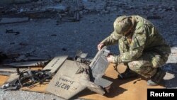 اوکراین چندین پهپاد ساخت ایران را در حمله‌های پهپادی روسیه به این کشور سرنگون کرد.