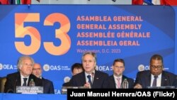 Rankont L OEA nan Washington, 23 Jyen 2023. 