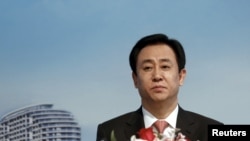 资料照：中国恒大集团创办人及董事局主席许家印。（路透社照片）