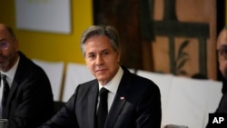 美国国务卿安东尼·布林肯在慕尼黑举行的慕尼黑安全会议上，2023年2月18日.