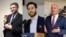 Amer Ghalib, Abdullah Hammoud dan Bill Bazzi (dari kiri ke kanan) menjadi wali kota Muslim keturunan Arab pertama yang terpilih di Hamtramck, Dearborn dan Dearborn Heights. (Foto: AP/VOA)